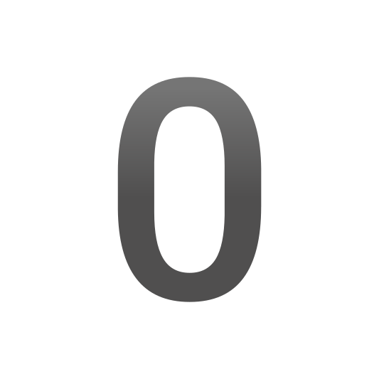 The digit zero emoji.