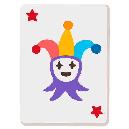 The joker emoji.