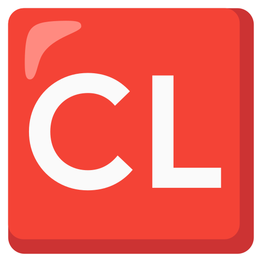 The cl button emoji.