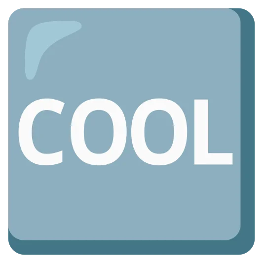 The cool button emoji.