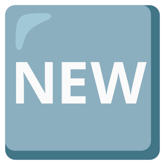 The new button emoji.