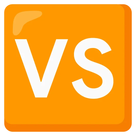The vs button emoji.