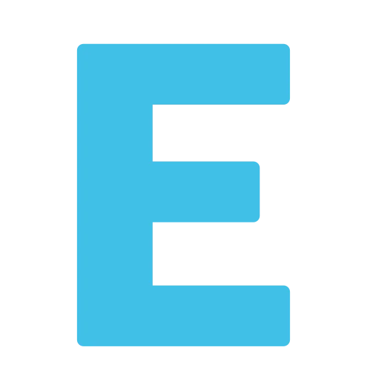 The regional indicator symbol letter e emoji.