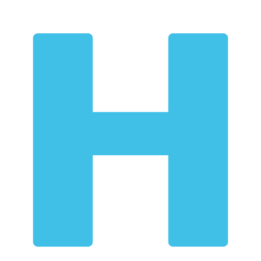 The regional indicator symbol letter h emoji.