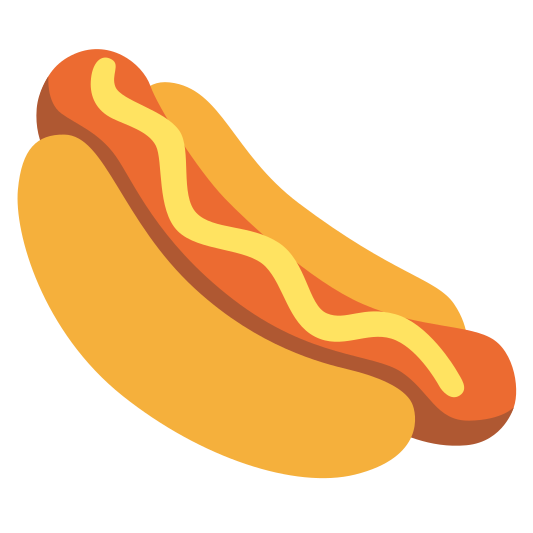 The hot dog emoji.