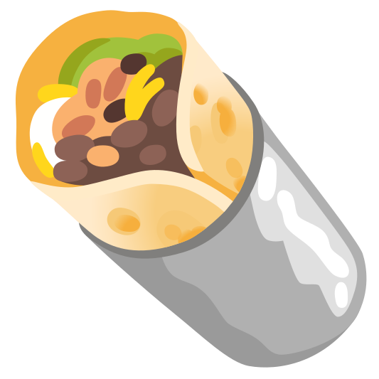 The burrito emoji.