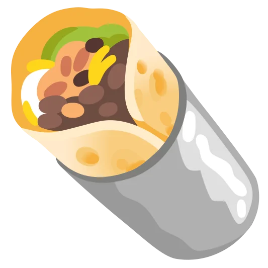 The burrito emoji.