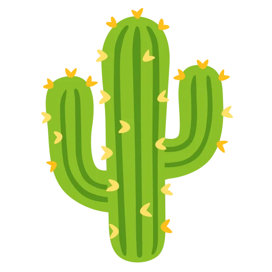 The cactus emoji.