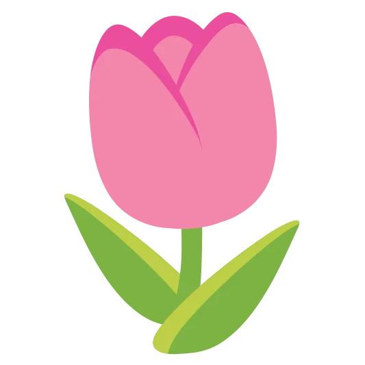 The tulip emoji.