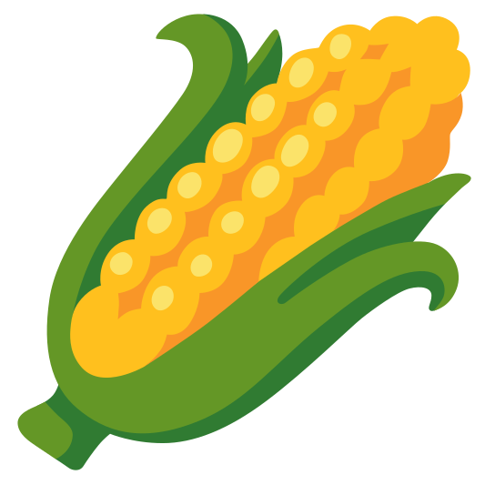 The ear of corn emoji.