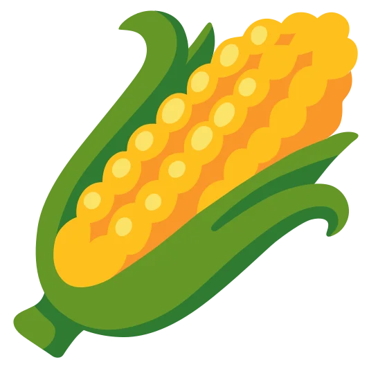 The ear of corn emoji.