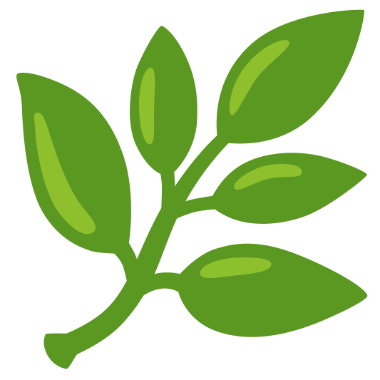 The herb emoji.