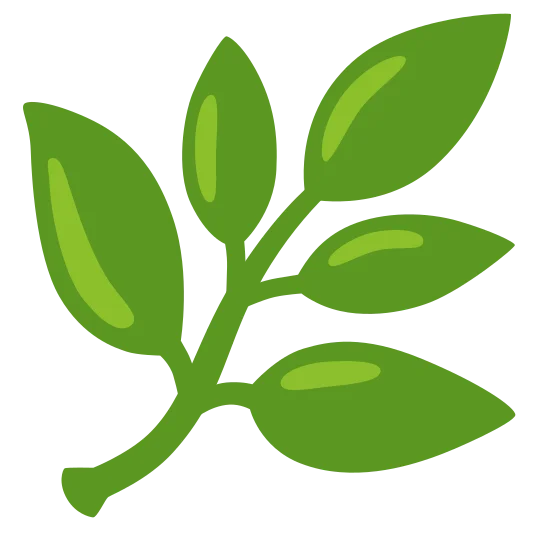 The herb emoji.