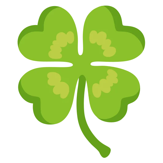 The four leaf clover emoji.