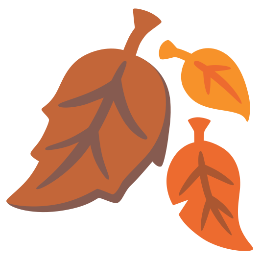 The fallen leaf emoji.