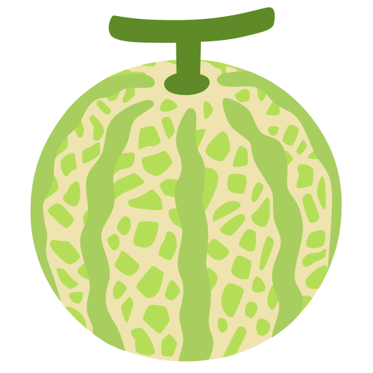 The melon emoji.