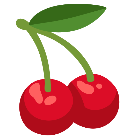The cherries emoji.