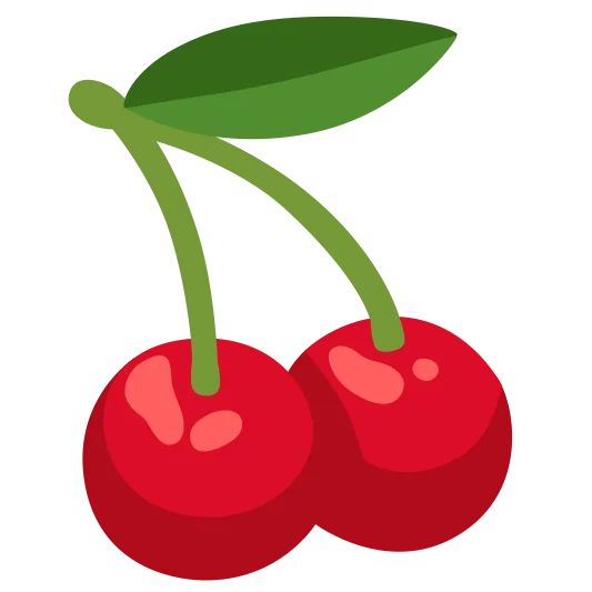 The cherries emoji.