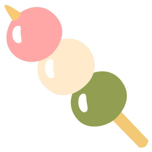 The dango emoji.