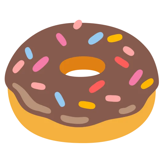 The doughnut emoji.