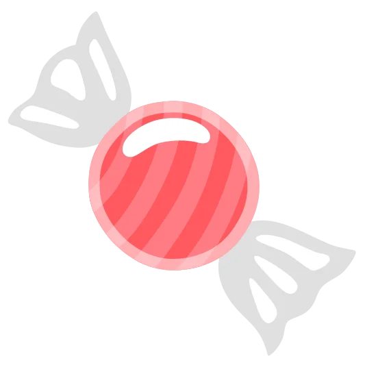 The candy emoji.