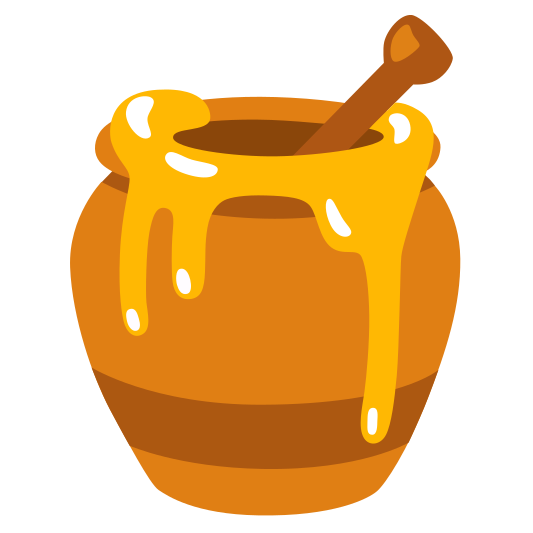 The honey pot emoji.