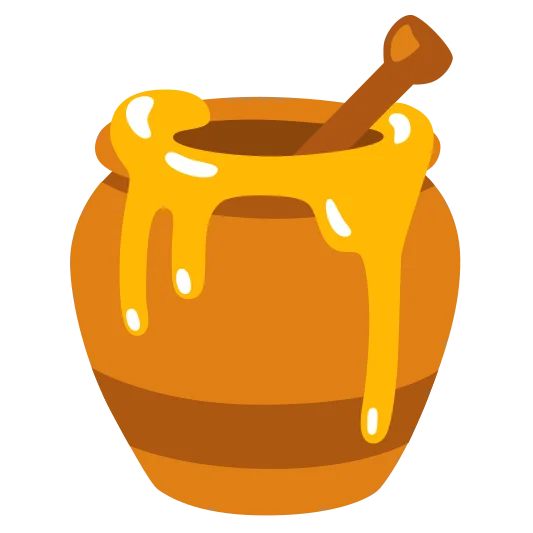 The honey pot emoji.