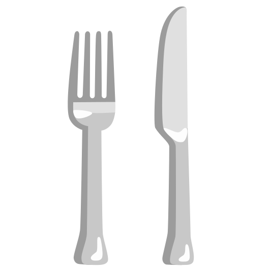 The fork and knife emoji.