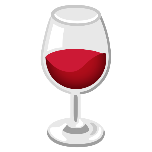 The wine glass emoji.