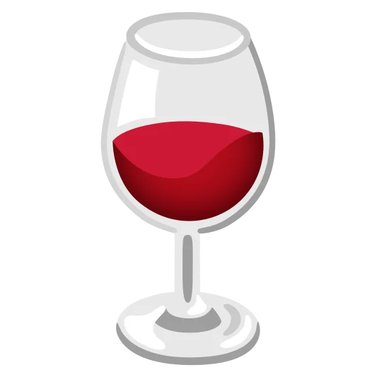 The wine glass emoji.