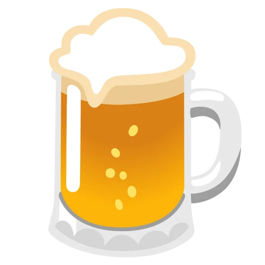 The beer mug emoji.