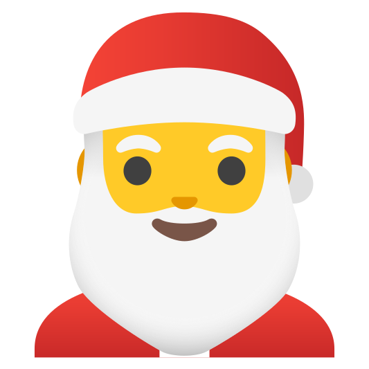 The santa claus emoji.