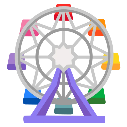 The ferris wheel emoji.