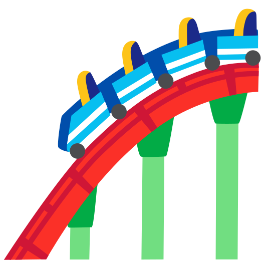 The roller coaster emoji.