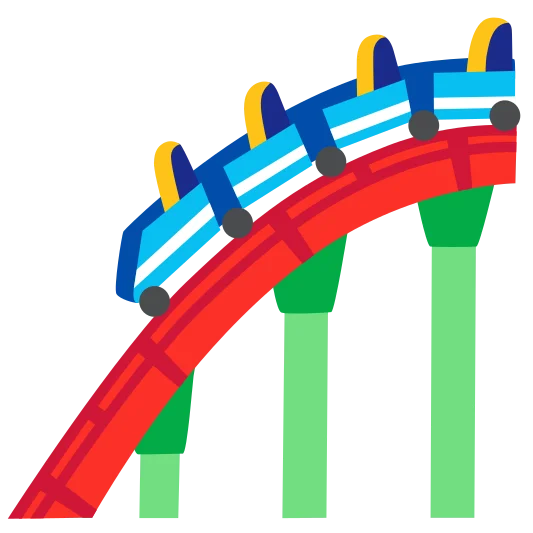 The roller coaster emoji.