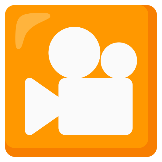 The cinema emoji.