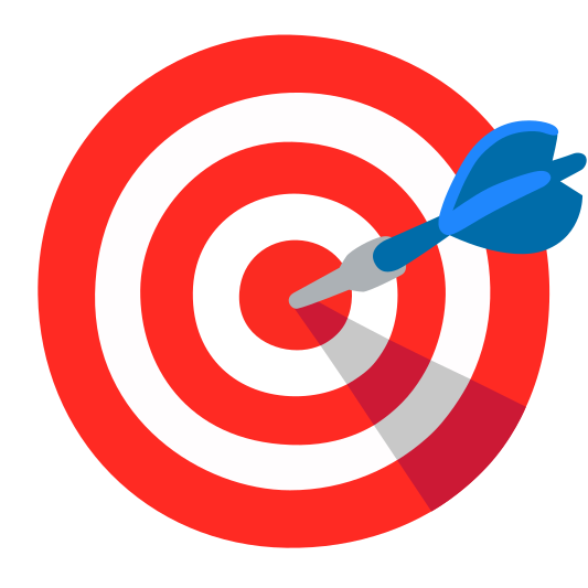 The bullseye emoji.