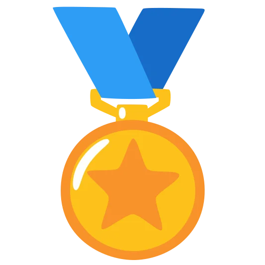 The sports medal emoji.