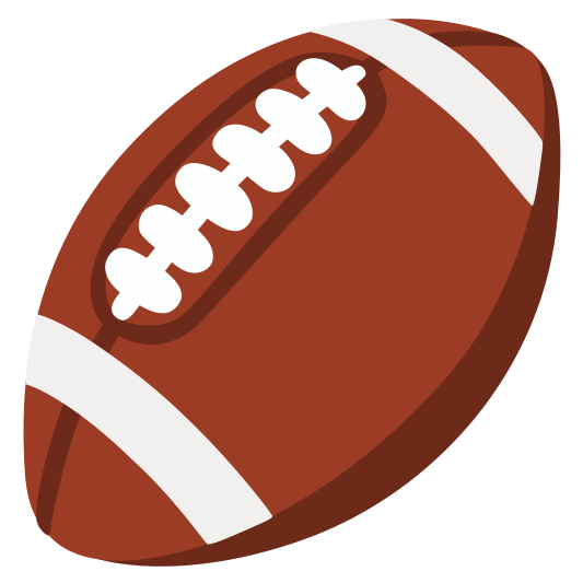 The american football emoji.