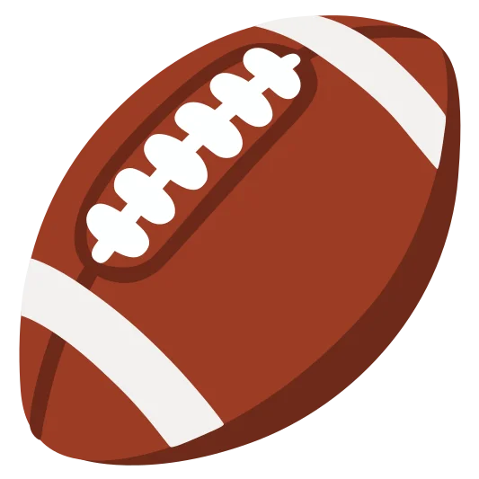 The american football emoji.