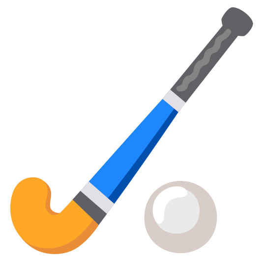 The field hockey emoji.