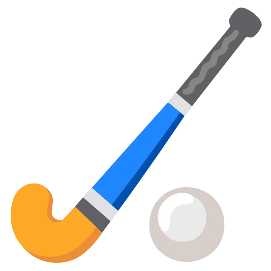 The field hockey emoji.