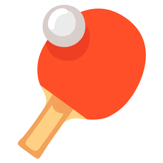 The ping pong emoji.