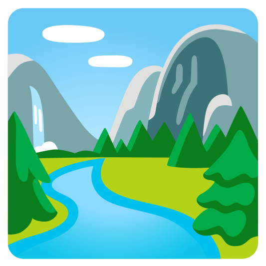 The national park emoji.