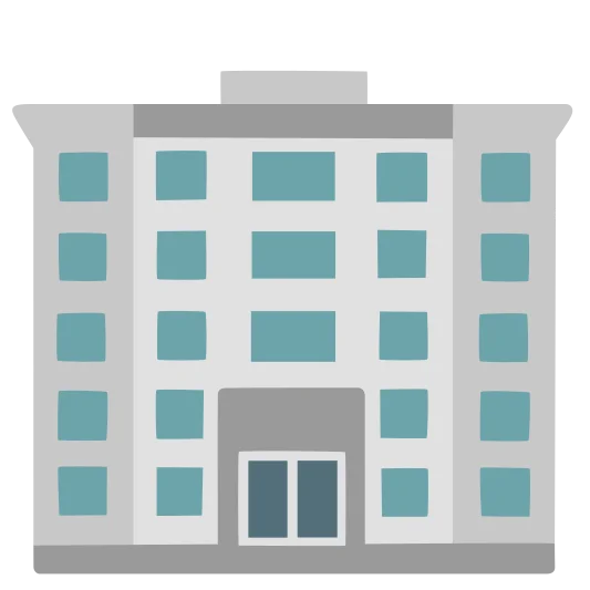 The office building emoji.