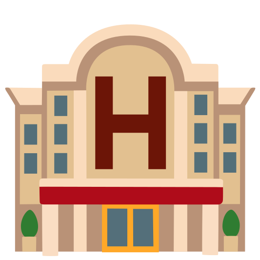 The hotel emoji.