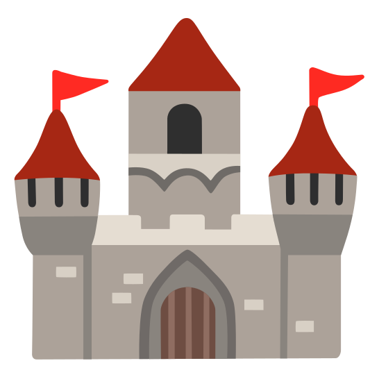 The castle emoji.
