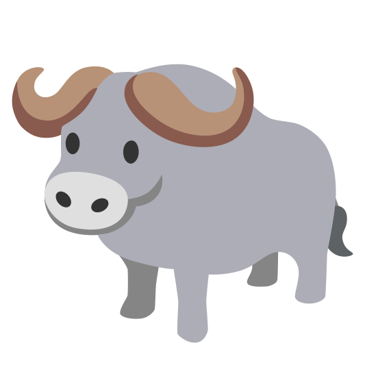 The water buffalo emoji.