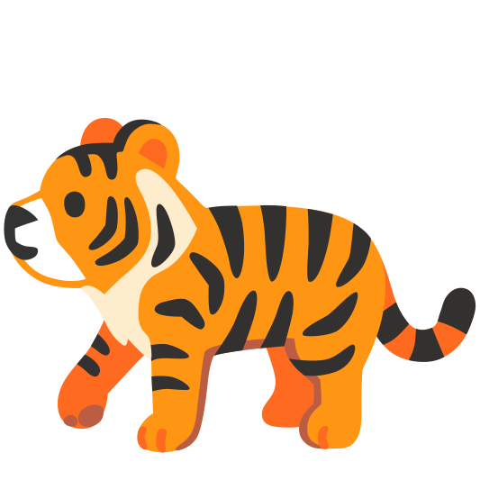 The tiger emoji.