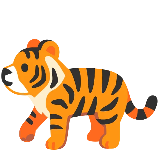 The tiger emoji.